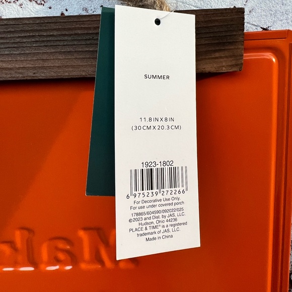 Make a Difference Metal Sign - Picture 6 of 6